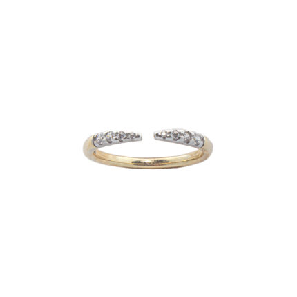 ANILLO DE DAMA ORO 14K #7