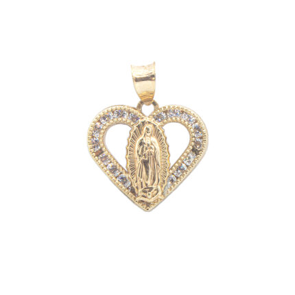 MEDALLA DE LA VIRGEN ORO 10K