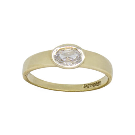 ANILLO DE DAMA ORO 10K #8.5