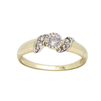 ANILLO DE DAMA ORO 10K #7.5