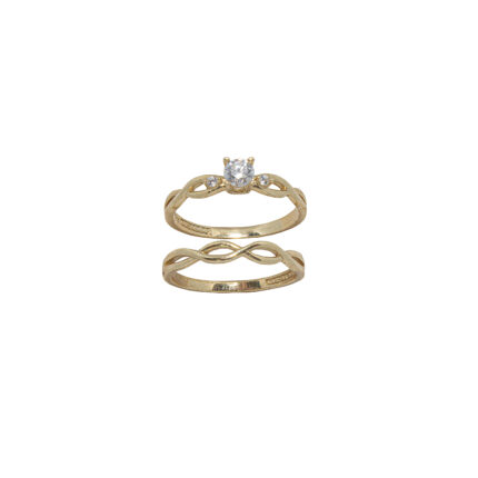 ANILLO DE DAMA ORO 14K #6.5