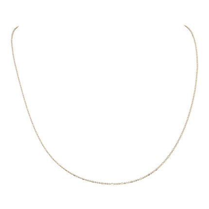 CADENA FIGARO 45cm DE ORO 10K