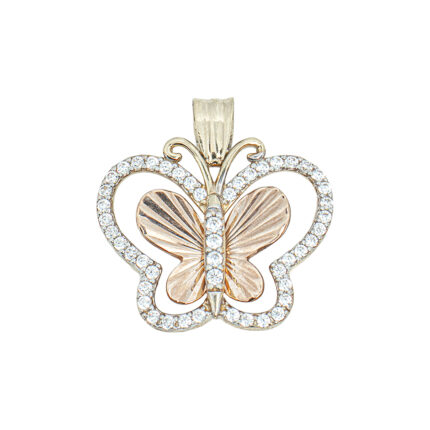 DIJE DE MARIPOSA ORO 10K