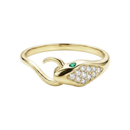 ANILLO DE SERPIENTE ORO 14K #8