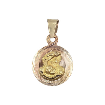 MEDALLA DE BAUTIZO ORO DE 10K